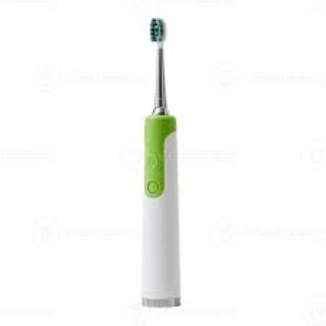 GREEN ELECTRIC TOOTHBRUSH WHITE